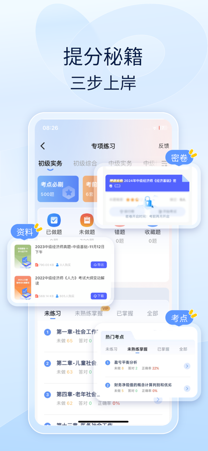 经济师好题库2024截图1