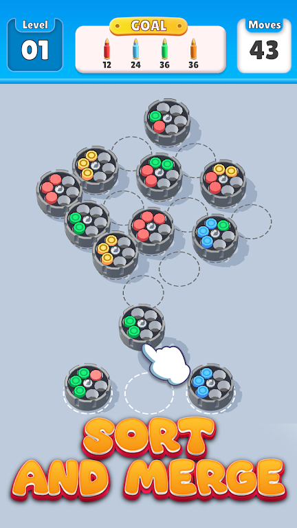 旋转的子弹游戏截图2