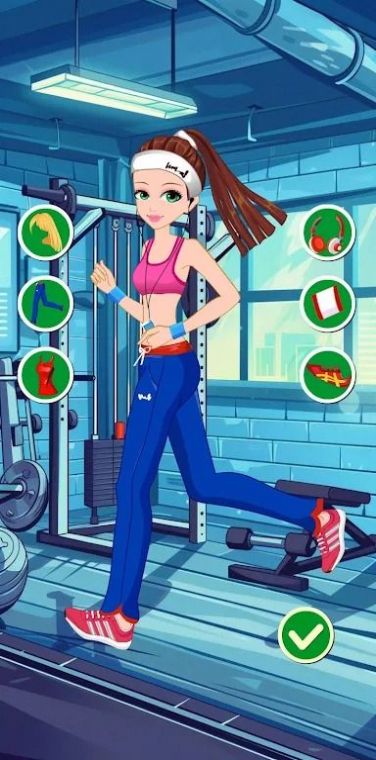 运动女孩换装挑战游戏截图2