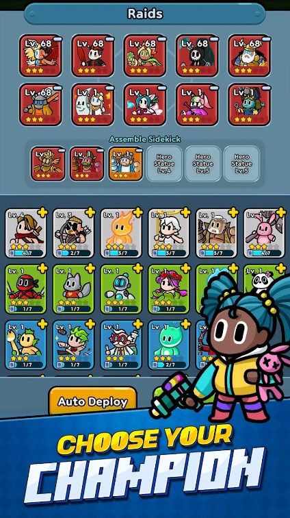 英雄集结史诗RPG游戏截图2