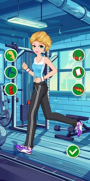 运动女孩换装挑战游戏截图1