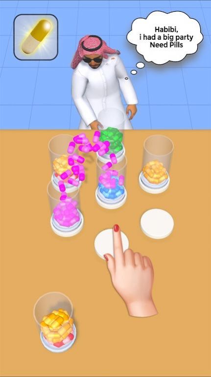 药丸分类排序游戏截图1