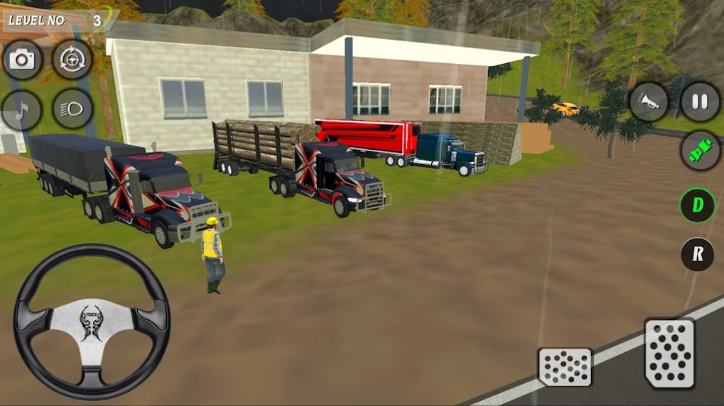城市卡车货运3D安装