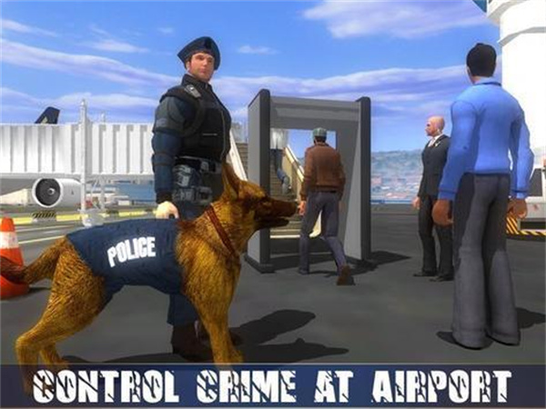 警犬机场犯罪追捕截图1