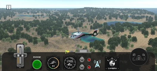 起飞直升机飞行模拟器游戏截图2