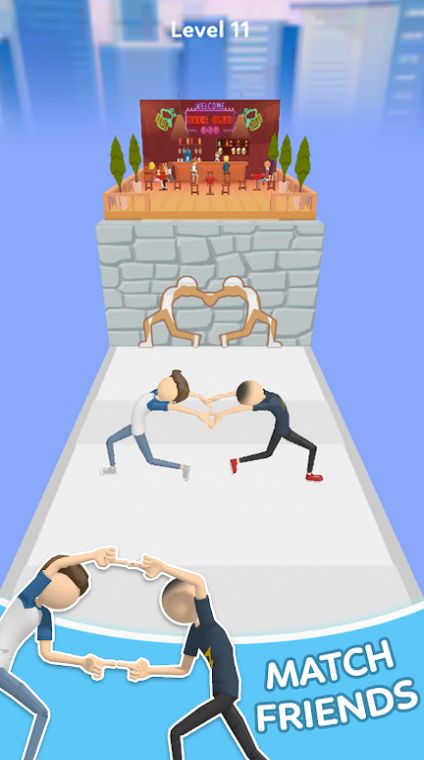 摆出姿势穿梭游戏截图1