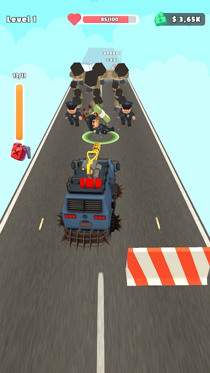 僵尸道路生存游戏截图1