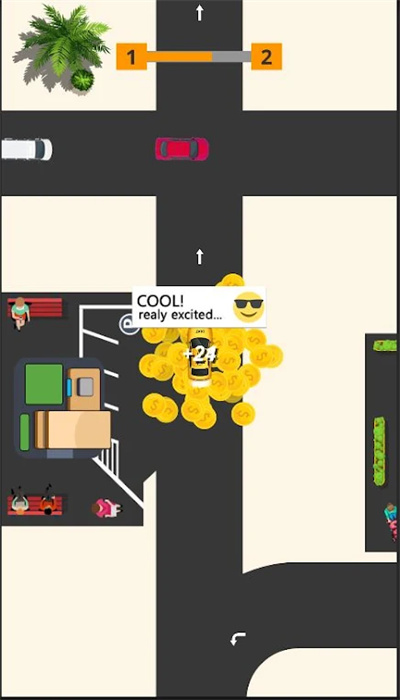 空闲出租车驾驶模拟器游戏截图1
